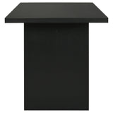  Coaster Furniture Decker 193958BLK 70-inch Rectangular Wood Counter Height Dining Table - Black IMAGE 8