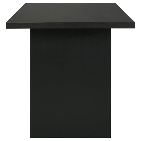  Coaster Furniture Decker 193958BLK 70-inch Rectangular Wood Counter Height Dining Table - Black IMAGE 8