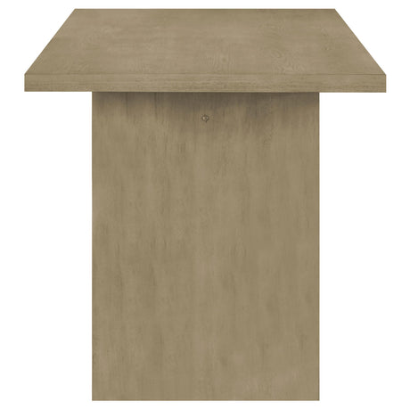  Coaster Furniture Decker 193958NAT 70-inch Rectangular Wood Counter Height Dining Table - Natural Oak IMAGE 2