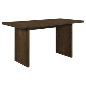  Coaster Furniture Decker 193958WAL 70-inch Rectangular Wood Counter Height Dining Table - Dark Walnut IMAGE 1