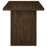  Coaster Furniture Decker 193958WAL 70-inch Rectangular Wood Counter Height Dining Table - Dark Walnut IMAGE 2
