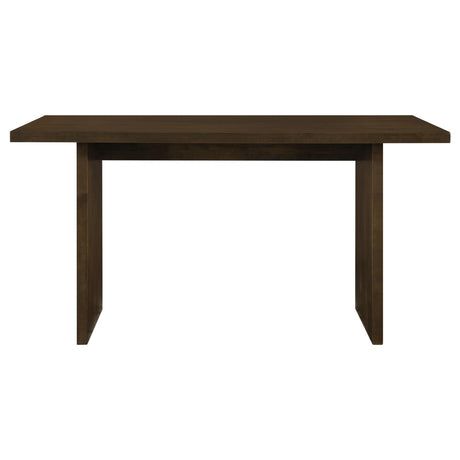 Coaster Furniture Decker 193958WAL 70-inch Rectangular Wood Counter Height Dining Table - Dark Walnut IMAGE 4