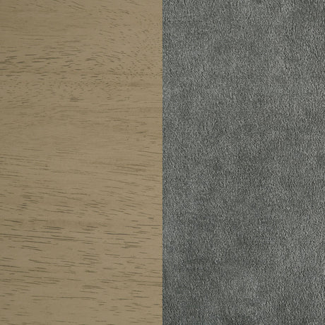  Coaster Furniture Redbridge 193962NAT Set of 2 Velvet Upholstered Side Chair - Grey/Natural Oak IMAGE 12
