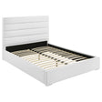  Coaster Furniture Felicity 203511Q 53-inch Upholstered Queen Platform Bed - White IMAGE 1