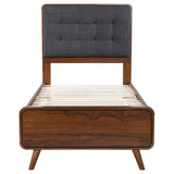  Coaster Furniture Robyn 205131T Wood Twin Platform Bed - Dark Walnut IMAGE 3