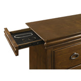  Coaster Furniture Garland 205303M 9-drawer Bedroom Dresser with Mirror - Brown Cherry IMAGE 3