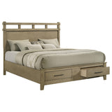  Coaster Furniture Hazlewood 207530KE 59-inch Eastern King Storage Bed - Vineyard Oak IMAGE 6