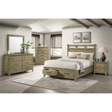 Coaster Furniture Hazlewood 207530KE 59-inch Eastern King Storage Bed - Vineyard Oak IMAGE 8