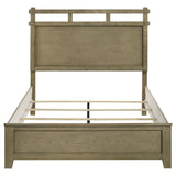  Coaster Furniture Hazlewood 207531Q 61-inch Queen Panel Bed - Vineyard Oak IMAGE 2