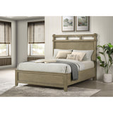  Coaster Furniture Hazlewood 207531Q 61-inch Queen Panel Bed - Vineyard Oak IMAGE 5