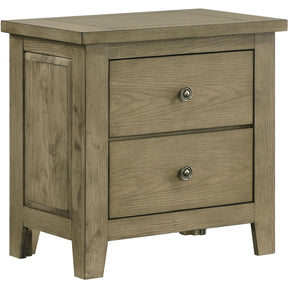  Coaster Furniture Hazlewood 207532 2-drawer Nightstand Bedside Table - Vineyard Oak IMAGE 1