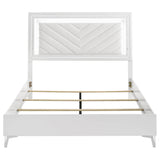  Coaster Furniture Cassia 215791Q Queen LED Panel Bed - White High Gloss IMAGE 11