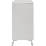  Coaster Furniture Cassia 215793 6-drawer Bedroom Dresser Cabinet - White High Gloss IMAGE 6