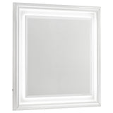  Coaster Furniture Cassia 215794 Dresser Mirror - White High Gloss IMAGE 6