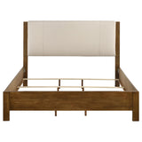 Coaster Furniture Adderley 215851KE Eastern King Wood Panel Bed   - Cream/Warm Brown IMAGE 9