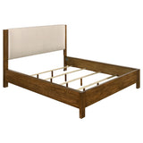  Coaster Furniture Adderley 215851KW California King Wood Panel Bed   - Cream/Warm Brown IMAGE 1