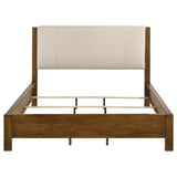  Coaster Furniture Adderley 215851KW California King Wood Panel Bed   - Cream/Warm Brown IMAGE 9