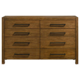  Coaster Furniture Adderley 215853 8-drawer Bedroom Dresser Cabinet - Warm Brown IMAGE 8