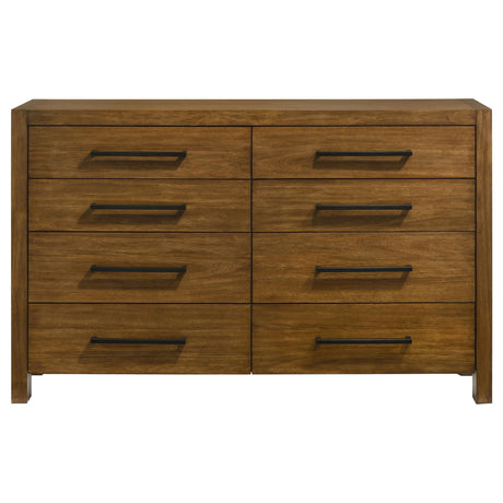  Coaster Furniture Adderley 215853 8-drawer Bedroom Dresser Cabinet - Warm Brown IMAGE 8