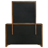  Coaster Furniture Adderley 215853M 8-drawer Bedroom Dresser and Mirror - Warm Brown IMAGE 7