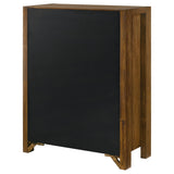  Coaster Furniture Adderley 215855 5-drawer Bedroom Chest - Warm Brown IMAGE 11