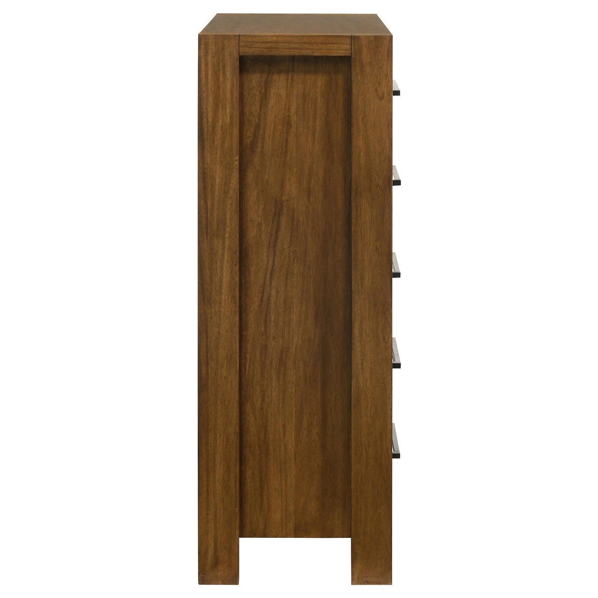  Coaster Furniture Adderley 215855 5-drawer Bedroom Chest - Warm Brown IMAGE 8