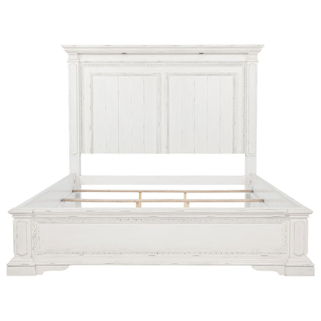  Coaster Furniture McKinney 215871Q Queen LED Light Panel Bed - Vintage White IMAGE 12