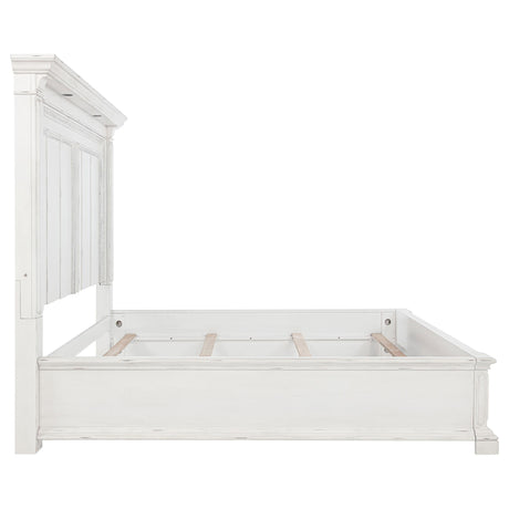  Coaster Furniture McKinney 215871Q Queen LED Light Panel Bed - Vintage White IMAGE 7