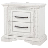  Coaster Furniture McKinney 215872 2-drawer Nightstand with Dual USB - Vintage White IMAGE 12