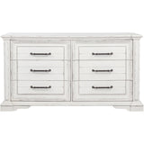  Coaster Furniture McKinney 215873 6-drawer Bedroom Dresser Cabinet - Vintage White IMAGE 3