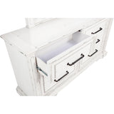  Coaster Furniture McKinney 215873M 6-drawer Bedroom Dresser with Mirror - Vintage White IMAGE 11