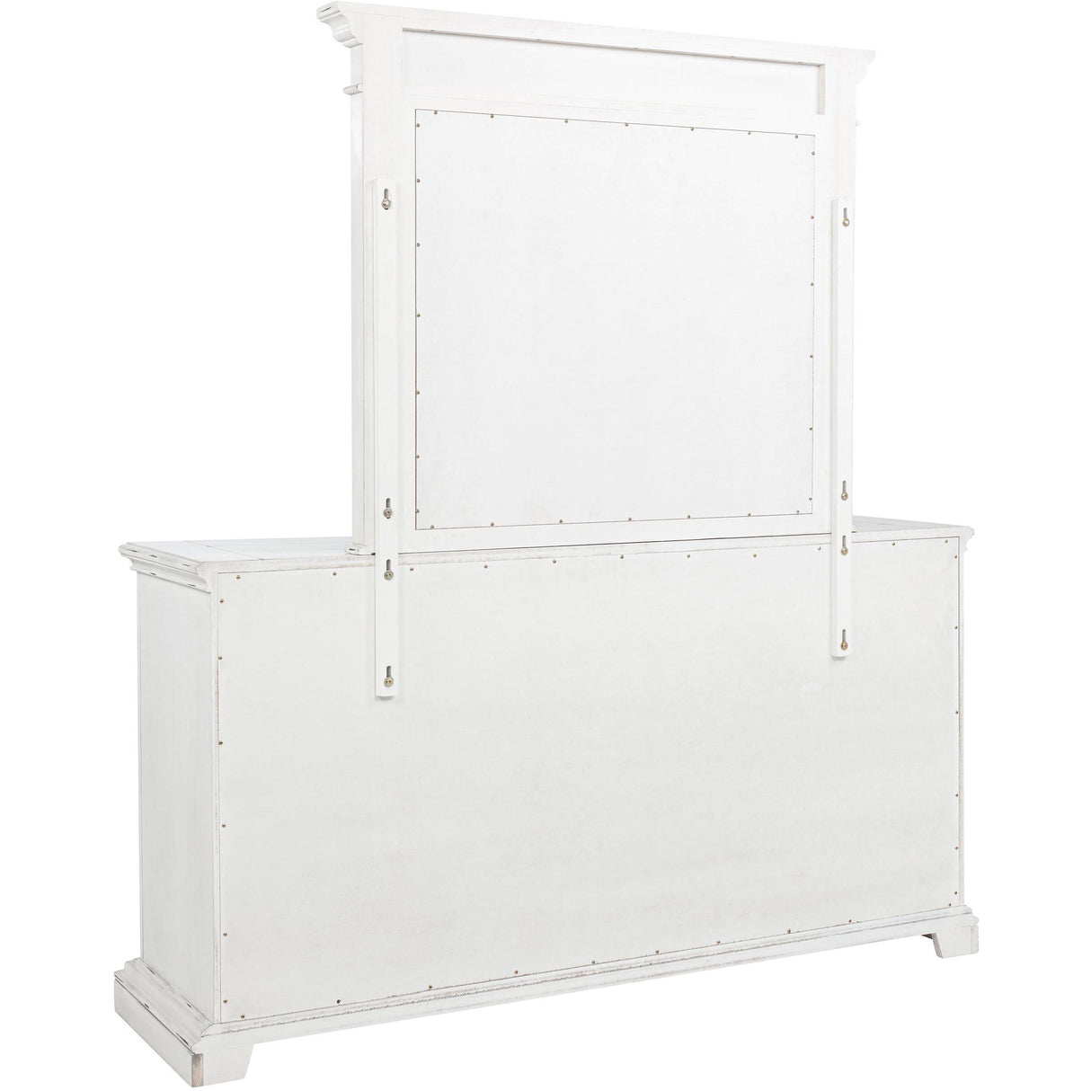  Coaster Furniture McKinney 215873M 6-drawer Bedroom Dresser with Mirror - Vintage White IMAGE 6