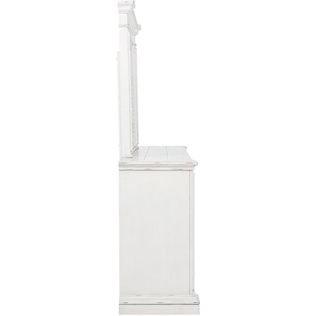  Coaster Furniture McKinney 215873M 6-drawer Bedroom Dresser with Mirror - Vintage White IMAGE 9
