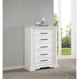  Coaster Furniture McKinney 215875 5-drawer Bedroom Chest - Vintage White IMAGE 2