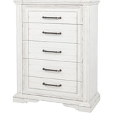  Coaster Furniture McKinney 215875 5-drawer Bedroom Chest - Vintage White IMAGE 4