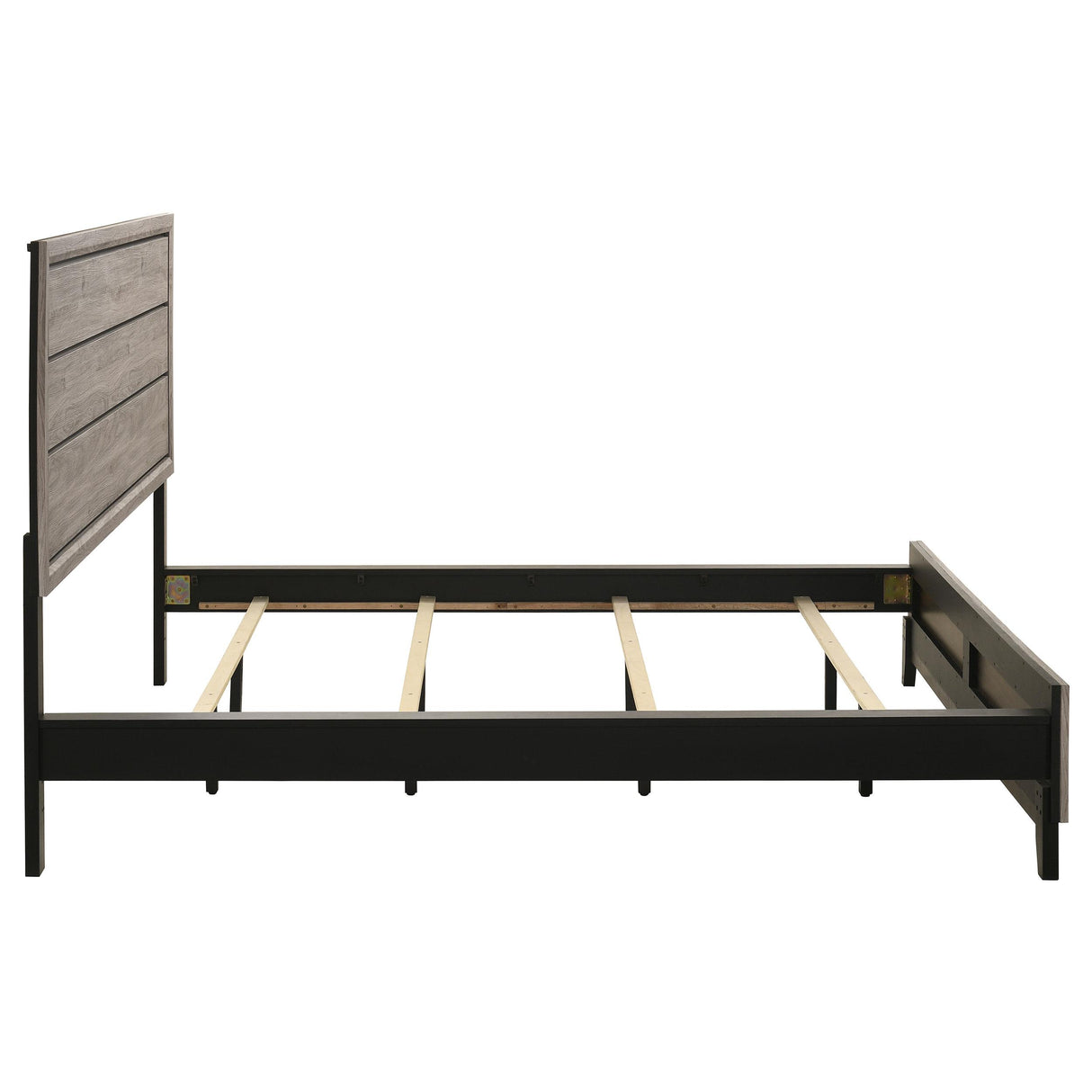  Coaster Furniture Valen 215911KW Wood California King Panel Bed - Light Taupe IMAGE 7