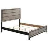  Coaster Furniture Valen 215911Q Wood Queen Panel Bed - Light Taupe IMAGE 1