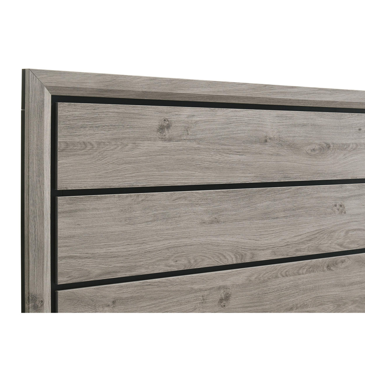  Coaster Furniture Valen 215911Q Wood Queen Panel Bed - Light Taupe IMAGE 3