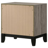  Coaster Furniture Valen 215912 2-drawer Nightstand Bedside Table - Light Taupe IMAGE 10