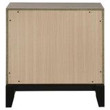  Coaster Furniture Valen 215912 2-drawer Nightstand Bedside Table - Light Taupe IMAGE 7
