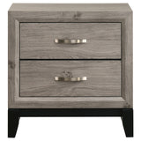  Coaster Furniture Valen 215912 2-drawer Nightstand Bedside Table - Light Taupe IMAGE 9