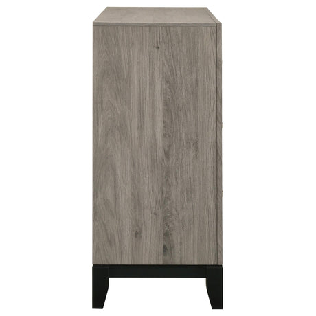  Coaster Furniture Valen 215913 6-drawer Bedroom Dresser Cabinet - Light Taupe IMAGE 3