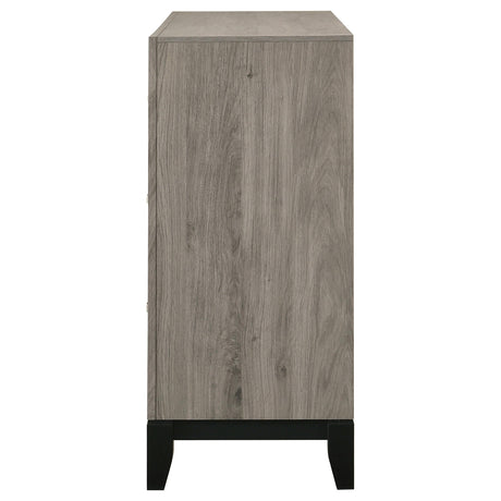  Coaster Furniture Valen 215913 6-drawer Bedroom Dresser Cabinet - Light Taupe IMAGE 4