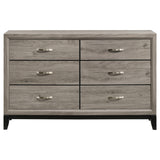 Coaster Furniture Valen 215913 6-drawer Bedroom Dresser Cabinet - Light Taupe IMAGE 7