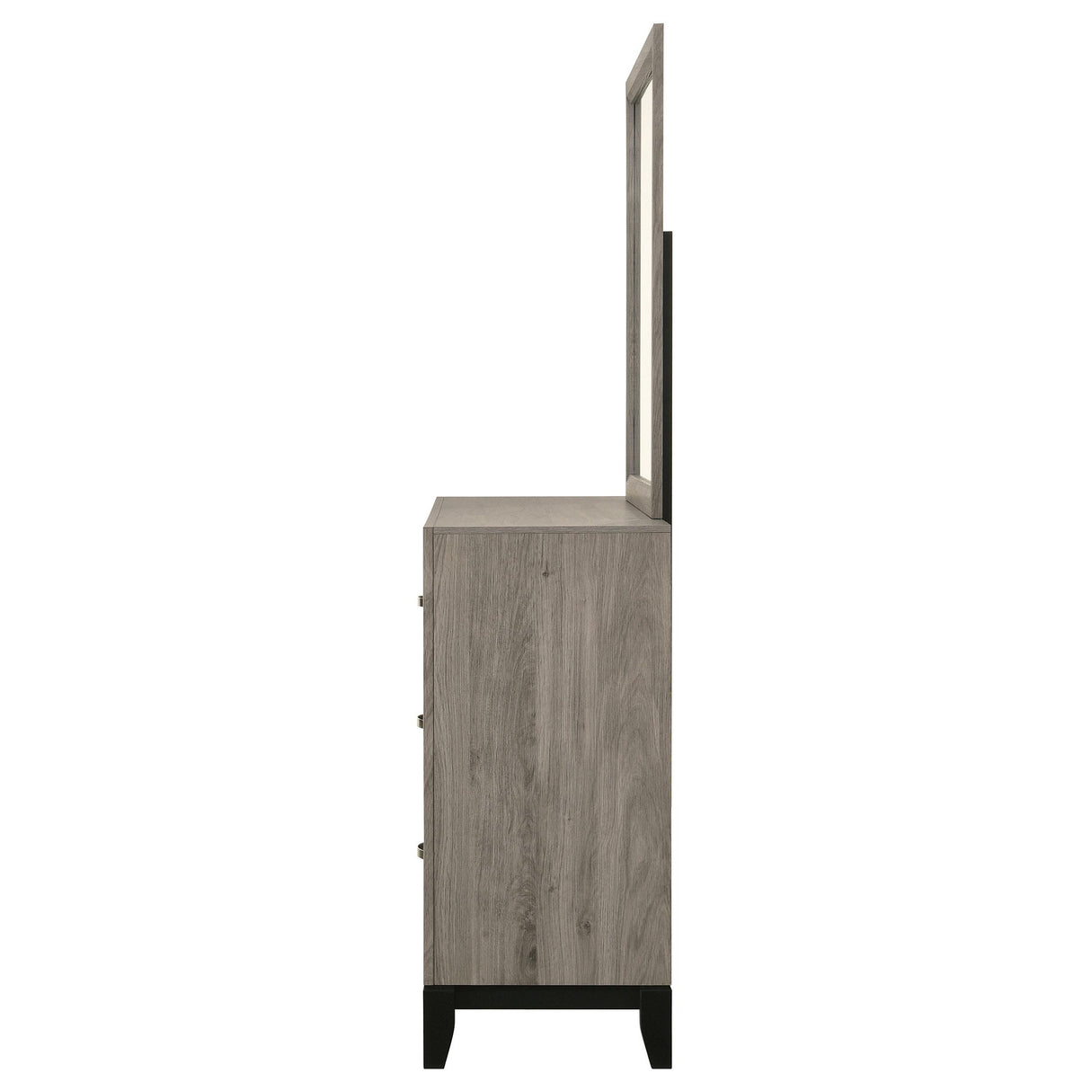  Coaster Furniture Valen 215913M 6-drawer Bedroom Dresser and Mirror - Light Taupe IMAGE 2