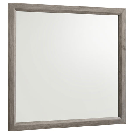  Coaster Furniture Valen 215914 Dresser Mirror - Light Taupe IMAGE 2