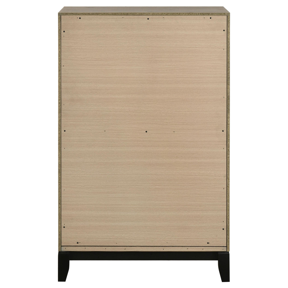  Coaster Furniture Valen 215915 5-drawer Bedroom Chest - Light Taupe IMAGE 7