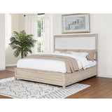  Coaster Furniture Pembroke 215921KE 66-inch Eastern King Panel Bed - Washed Oak IMAGE 5