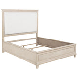  Coaster Furniture Pembroke 215921Q 66-inch Queen Panel Bed - Washed Oak IMAGE 1