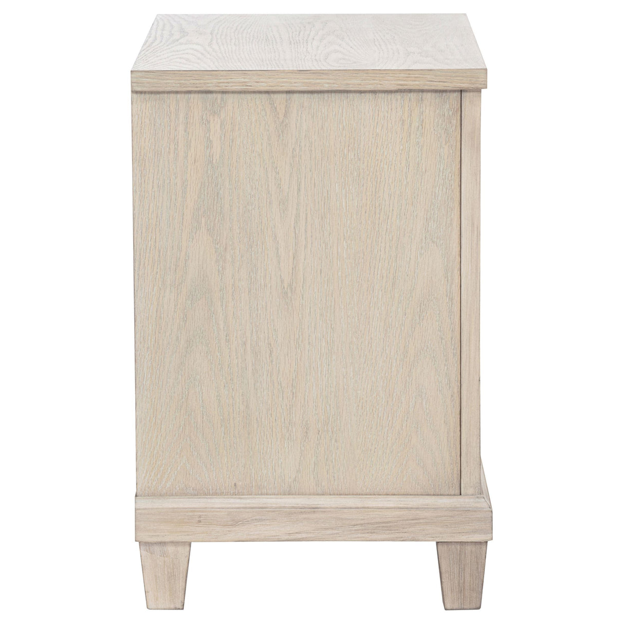  Coaster Furniture Pembroke 215922 2-drawer Nightstand Bedside Table - Washed Oak IMAGE 2